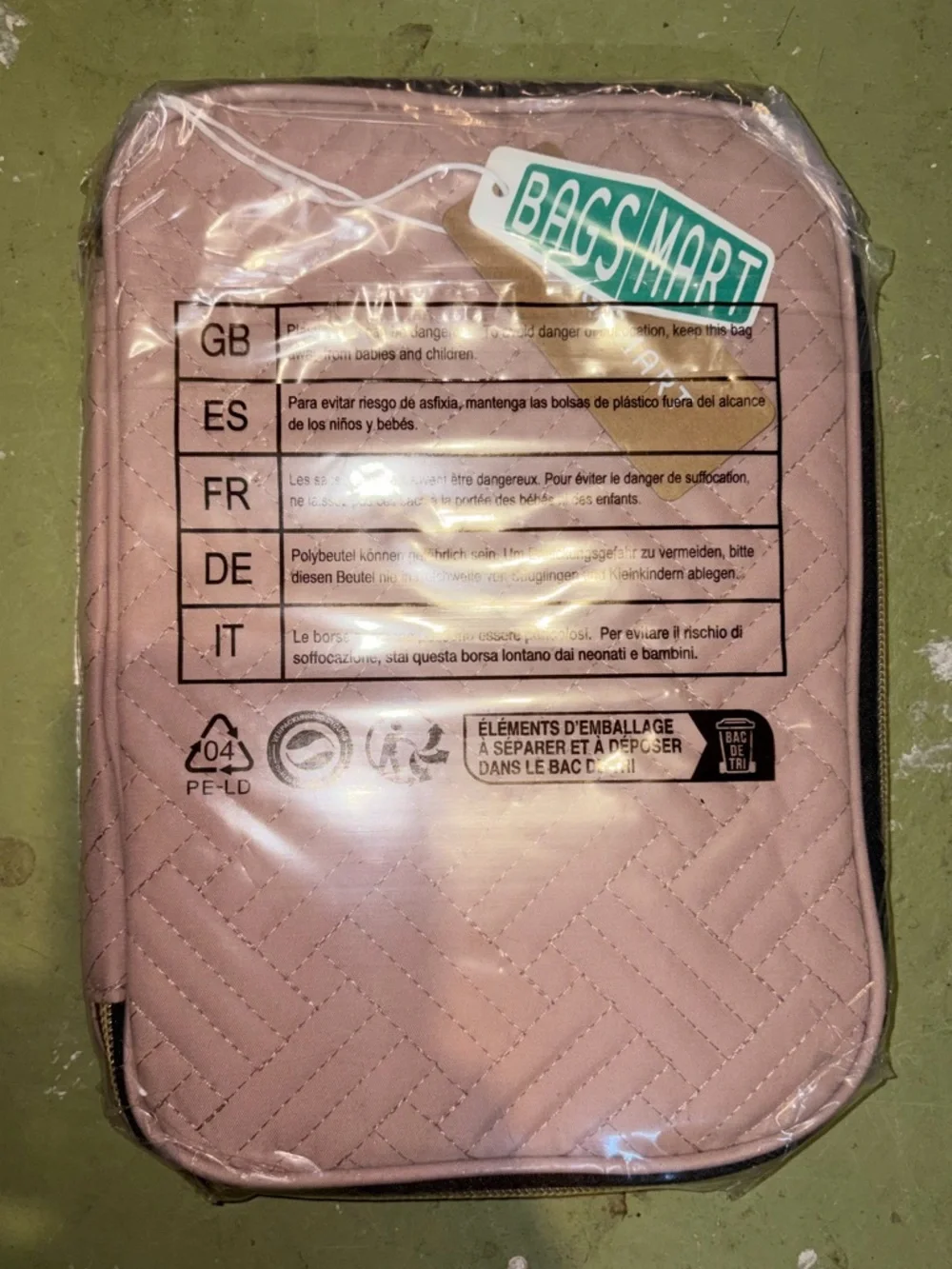 BAGSMART Large Electronics Organizer Travel Case - Picture 6 of 6
